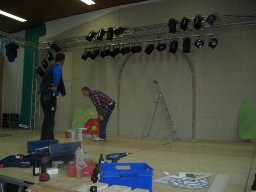 Auf - und Abbau 2009